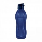 "Эко-бутылка" (1 л) в тёмно-синем цвете И05