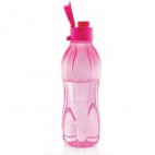 "Эко-бутылка" в розовом цвете (500 мл) с клапаном И72
